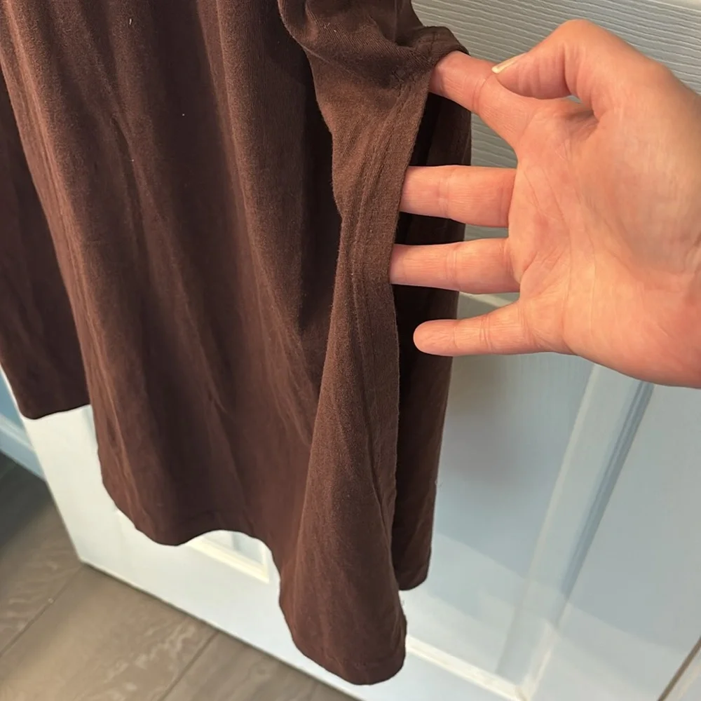 NWT Free People Mira Midi in Chocolate Torte, size XL - Picture 5 of 10